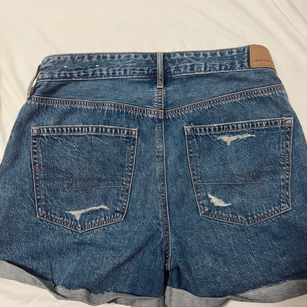 american eagle denim shorts
